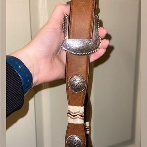 Tony lama leather belt